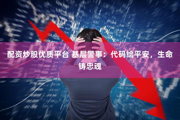 配资炒股优质平台 基层警事：代码绘平安，生命铸忠魂